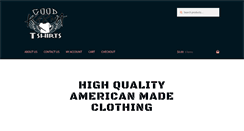 Desktop Screenshot of goodkarmatshirts.com
